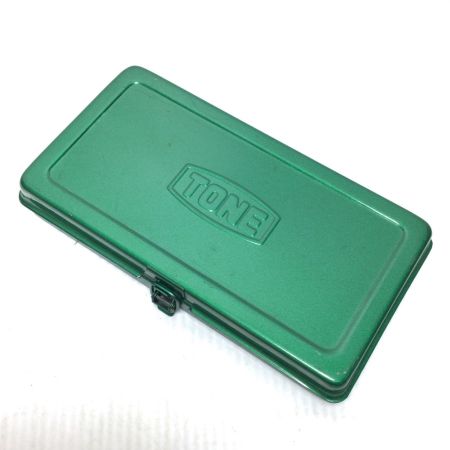  TONE トネ ハンドツール ソケットレンチセット 程度B ソケット各種・ケース付 使用感有 L-2085