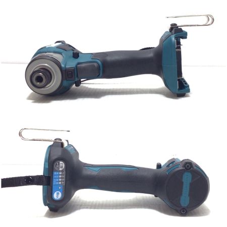  MAKITA マキタ インパクトドライバ 未使用品(S) 充電器・充電池2個・ケース付 コードレス式 18v 698672 TD173DRGX ブルー