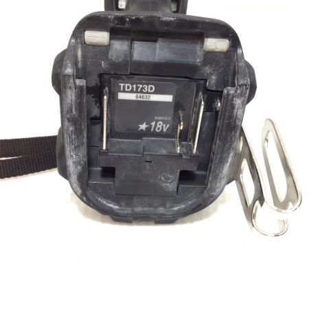  MAKITA マキタ インパクトドライバ 程度B 本体のみ コードレス式 18v TD173D ブラック