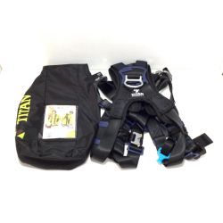 ΘΘ TITAN フルハーネス型安全帯 未使用品(S) size L PAHN-10A-BL ブラック Sランク