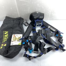 ＊＊ TITAN フルハーネス型安全帯 PANGEA HORIZON Mサイズ 新規格品 PAHN-10A ブラック Aランク
