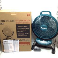 ΘΘ MAKITA マキタ 充電式ファン 未使用品(S) 本体のみ コードレス式 CF301DZ ブルー Sランク