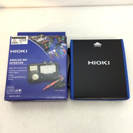  HIOKI 絶縁抵抗計 未使用品(S) 付属品完備 250517095 IR4032-11