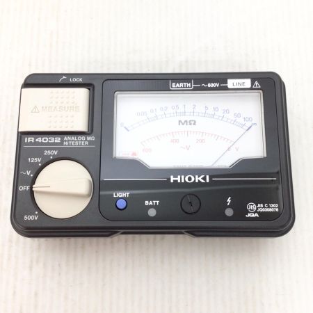  HIOKI 絶縁抵抗計 未使用品(S) 付属品完備 250517095 IR4032-11