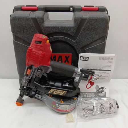 MAX マックス ねじ打ち機 MAX  レッド 程度B ケース付 高圧 41mm 23803017B HV-R41G5 レッド