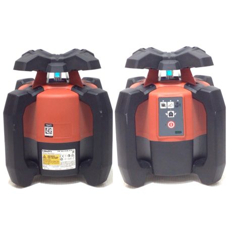  Hilti ヒルティ 屋外用回転レーザーレベル 程度B 充電器・充電池1個・受光器・ケース付 332200544 PR30HV-S レッド