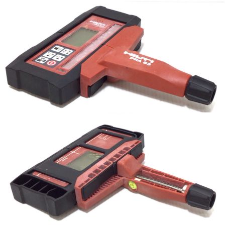  Hilti ヒルティ 屋外用回転レーザーレベル 程度B 充電器・充電池1個・受光器・ケース付 332200544 PR30HV-S レッド