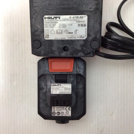  Hilti ヒルティ 屋外用回転レーザーレベル 程度B 充電器・充電池1個・受光器・ケース付 332200544 PR30HV-S レッド