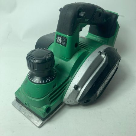 HiKOKI ハイコーキ 電動カンナ 82mm 18v P18DSL グリーン 本体のみ コードレス式