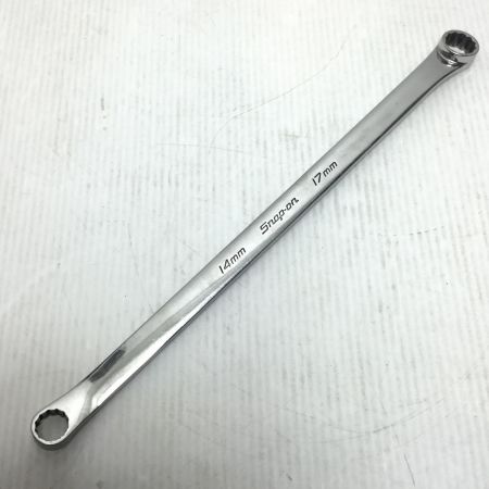  Snap-on スナップオン ハンドツール 両口メガネレンチ 程度B キズ有 XDHM1417