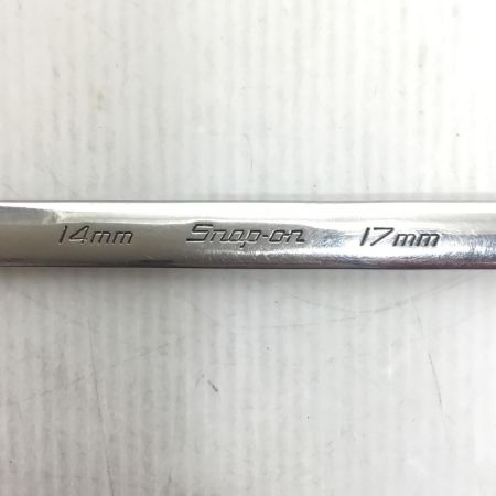  Snap-on スナップオン ハンドツール 両口メガネレンチ 程度B キズ有 XDHM1417