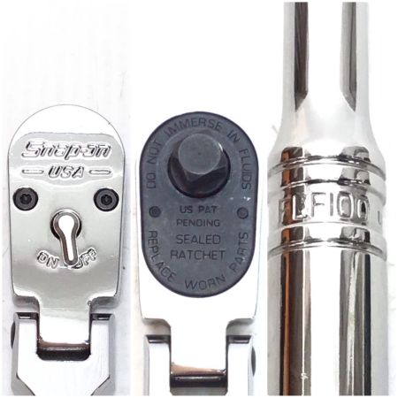  Snap-on スナップオン ラチェットハンドル 程度B 使用感有 FLF100