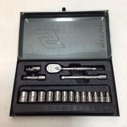 ΘΘ Snap-on スナップオン ソケットレンチセット 程度A ケース付 Aランク