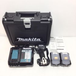 ΘΘ MAKITA マキタ インパクトドライバ 未使用品(S) 付属品完備 コードレス式 18v 729774 TD173DRGX ブラック Sランク