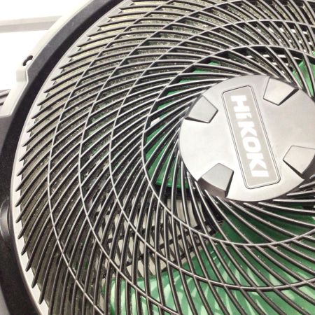  HiKOKI ハイコーキ コードレスファン 程度B 本体のみ コードレス式 18v UF18DSAL グリーン
