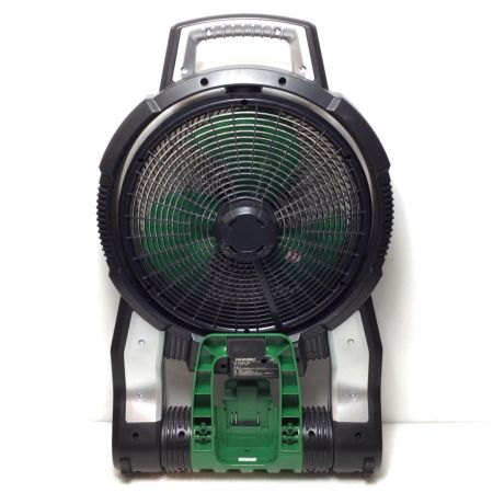  HiKOKI ハイコーキ コードレスファン 程度B 本体のみ コードレス式 18v UF18DSAL グリーン