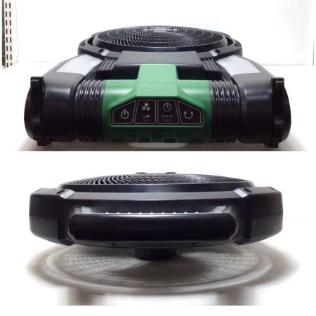  HiKOKI ハイコーキ コードレスファン 程度B 本体のみ コードレス式 18v UF18DSAL グリーン