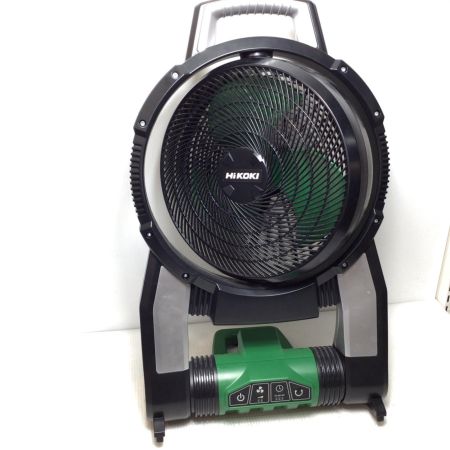  HiKOKI ハイコーキ コードレスファン 程度B 本体のみ コードレス式 18v UF18DSAL グリーン