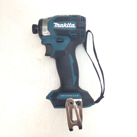  MAKITA マキタ インパクトドライバ 未使用品(S) 充電器・充電池2個・ケース付 コードレス式 18v 6.0Ah 741305 TD173DRGX ブルー
