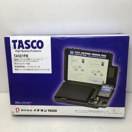  イチネンTASCO 高精度エレクトロニックチャージングスケール  程度A 通電チェックのみ TA101FA