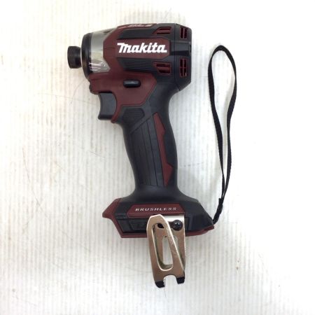  MAKITA マキタ インパクトドライバ 未使用品(S) 充電器・充電池2個・ケース付 コードレス式 18v 6.0Ah TD173DGXAR レッド