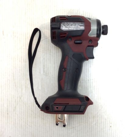  MAKITA マキタ インパクトドライバ 未使用品(S) 充電器・充電池2個・ケース付 コードレス式 18v 6.0Ah TD173DGXAR レッド