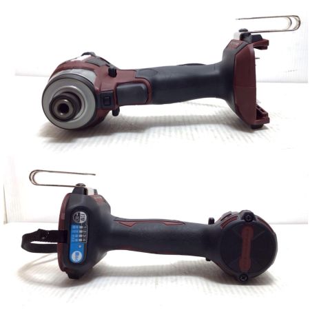  MAKITA マキタ インパクトドライバ 未使用品(S) 充電器・充電池2個・ケース付 コードレス式 18v 6.0Ah TD173DGXAR レッド