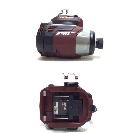  MAKITA マキタ インパクトドライバ 未使用品(S) 充電器・充電池2個・ケース付 コードレス式 18v 6.0Ah TD173DGXAR レッド