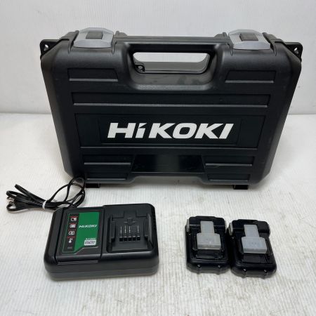  HiKOKI ハイコーキ インパクトドライバ  充電器・充電池2個・ケース付 WH12DD グリーン