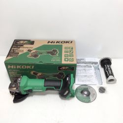 ΘΘ HiKOKI ハイコーキ ディスクグラインダー 未使用品(S) コードレス式 36v J250649 G3610DC グリーン Sランク