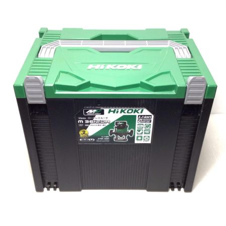  HiKOKI ハイコーキ ルーター 程度A システムケース4付 コードレス式 36v M3612DA グリーン
