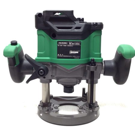  HiKOKI ハイコーキ ルーター 程度A システムケース4付 コードレス式 36v M3612DA グリーン