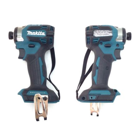 MAKITA マキタ インパクトドライバ 未使用品(S) 充電器・充電池2個・ケース付 コードレス式 18v 6.0Ah 741442 TD173DRGX ブルー