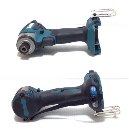  MAKITA マキタ インパクトドライバ 未使用品(S) 充電器・充電池2個・ケース付 コードレス式 18v 6.0Ah 741442 TD173DRGX ブルー