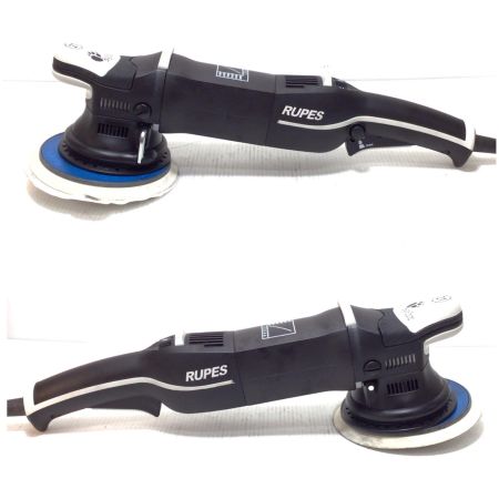  RUPES ポリッシャー 程度B 保管バッグ・取説・替パッド・ベルト・洗剤 コード式 00163 LHR21Ⅲ ブラック