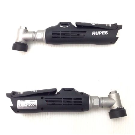  RUPES ポリッシャー 程度A バッテリー3個・充電器・アタッチメント・替バフ・ケース付 コードレス式 10.8v HR81M ブラック