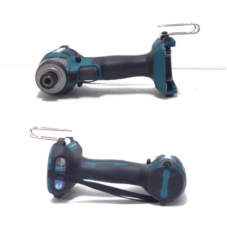  MAKITA マキタ インパクトドライバ 未使用品(S) 充電器・充電池2個・ケース付 コードレス式 18v 741449 TD173DRGX ブルー