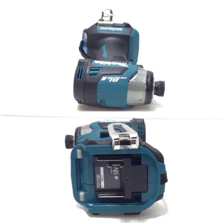  MAKITA マキタ インパクトドライバ 未使用品(S) 充電器・充電池2個・ケース付 コードレス式 18v 708012 TD173DRGX ブルー