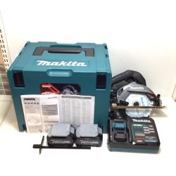 ΘΘ MAKITA マキタ 丸のこ 未使用品(S) 充電器・充電池2個・ケース付 コードレス式 40v 0043837Y HS001GRDXB ブラック Sランク