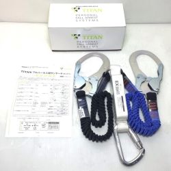 ΘΘ TITAN ランヤード 開封品(S) 蛇腹ダブルランヤード HL-ZCW Sランク