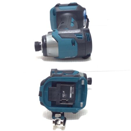  MAKITA マキタ インパクトドライバ 未使用品(S) 充電器・充電池2個・ケース付 コードレス式 18v 725986 TD173DRGX ブルー