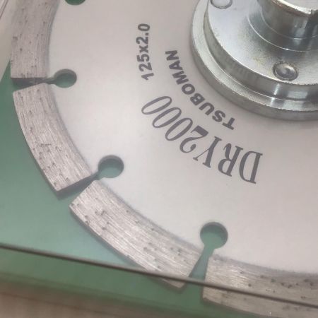  TSUBOMAN コーナーカッター刃 未使用品(S) 125×7×M10 DAY2000