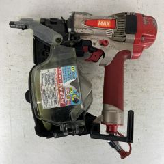 ЗЗ MAX マックス 65mm 高圧 エア釘打ち機 HN-65S1 レッド Cランク
