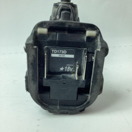 MAKITA マキタ インパクトドライバ TD173D ブラック 本体のみ コードレス式 18v