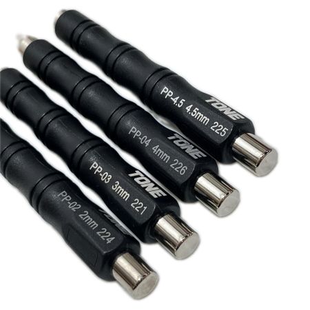  TONE トネ ポンチ ホルダー付 8本セット PP800