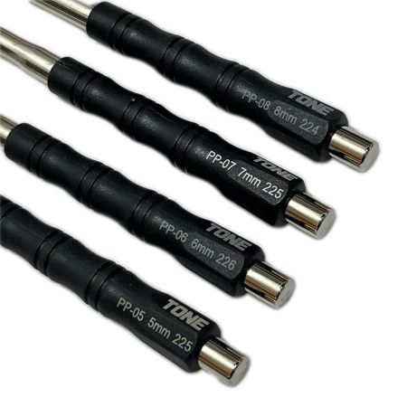 TONE トネ ポンチ ホルダー付 8本セット PP800