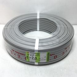 ΘΘ YAZAKI VVFケーブル 未使用品(S) 3芯 2.0mm×100m 2025年6月(令和7年) Sランク