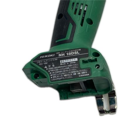  HiKOKI ハイコーキ ばら釘打機 本体のみ コードレス式 18v NH18DSL グリーン