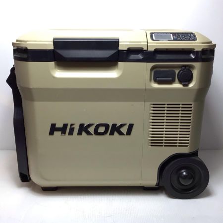  HiKOKI ハイコーキ コードレス冷温庫 程度B ACアダプタ・充電池2個付 コードレス式 431585 UL18DC ベージュ