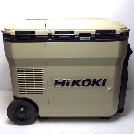  HiKOKI ハイコーキ コードレス冷温庫 程度B ACアダプタ・充電池2個付 コードレス式 431585 UL18DC ベージュ
